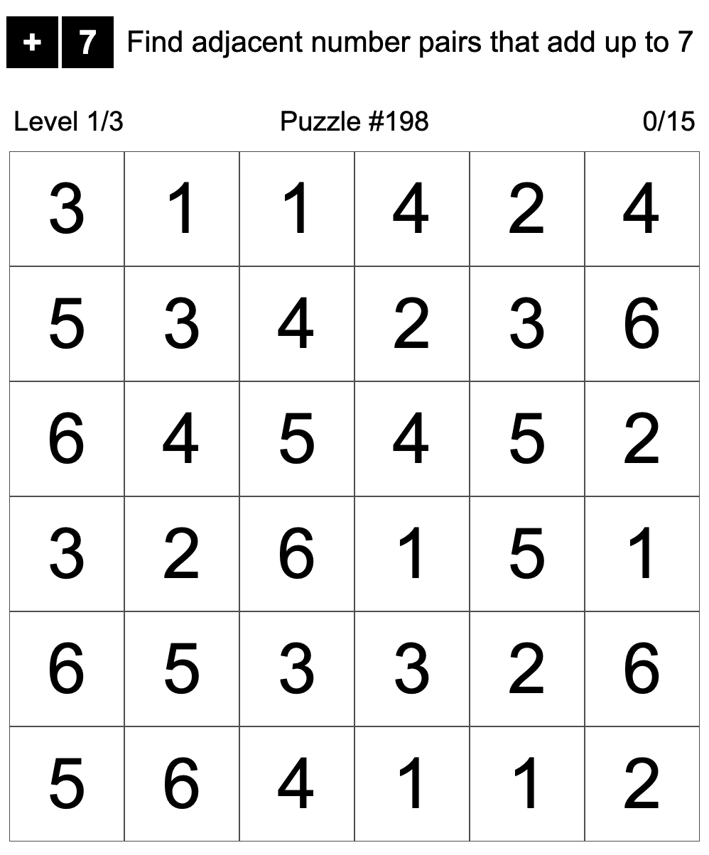 Number Puzzle Concepts
